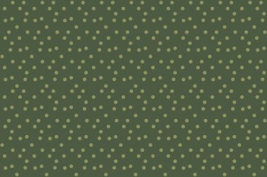 Khaki yeşili rastgele noktalar arkaplansız desen vektörü
