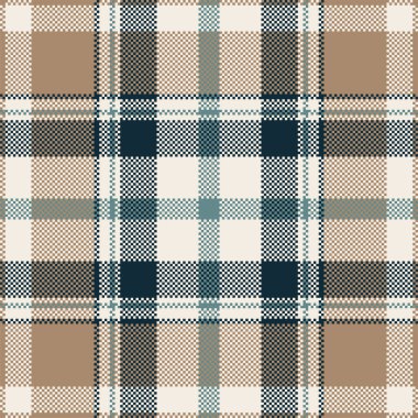 Piksel arkaplan vektör tasarımı. Modern, pürüzsüz desenli ekose. Kare kumaş. Tartan İskoç tekstili. Güzellik rengi süsleri..