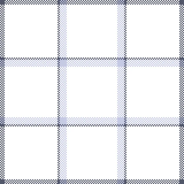 Pixel Achtergrond Vector Ontwerp Moderne Naadloze Patroon Plaid Vierkante Textuur — Stockvector