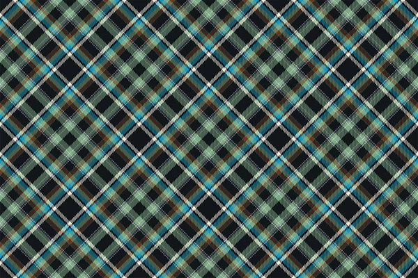 Tartan Scotland Seamless Plaid Pattern Vector Retro Background Fabric Vintage — Stock Vector