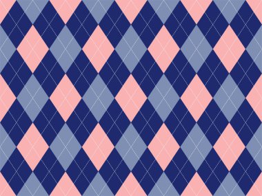 Argyle deseni kusursuz. Kumaş dokusu arka planı. Klasik argill vektör süslemesi.