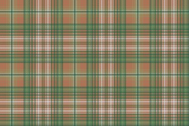 Tartan Ekoseli Şekilsiz Şablon. Vektör İllüstrasyonu.