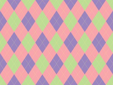 Argyle deseni kusursuz. Kumaş dokusu arka planı. Klasik argill vektör süslemesi.