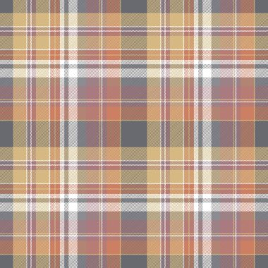 Ekoseli köşegen kumaş dokusu kusursuz desen. Düz dizayn. Vektör illüstrasyonu.
