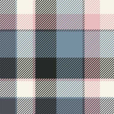 Tartan İskoçya kusursuz ekose desenli taşıyıcı. Retro arkaplan kumaşı. Tekstil baskısı, ambalaj kağıdı, hediye kartı, duvar kağıdı düz tasarım için klasik denetim renk kare geometrik dokusu.