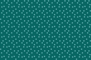 Basit yeşil mavi polka arka plan vektörü pürüzsüz desen