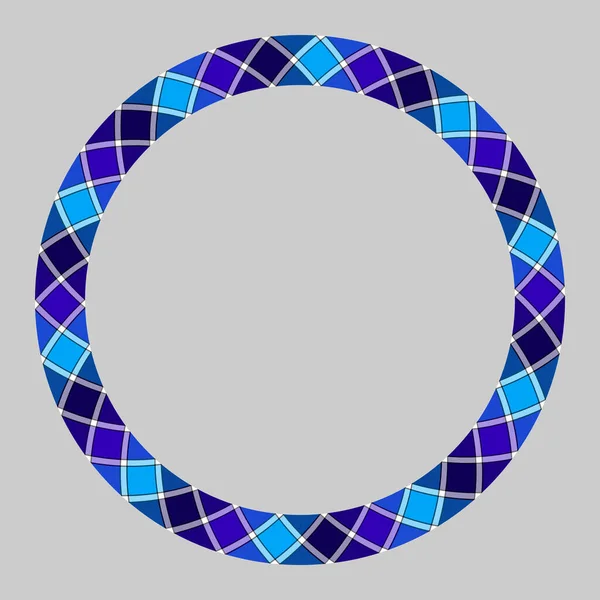 Circle Borders Frames Vector Border Pattern Geometric Vintage Frame Design — Stock Vector
