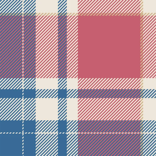 Tartan Scotland Seamless Plaid 빈티지는 인쇄에 네모난 기하학적 포장지 디자인을 — 스톡 벡터