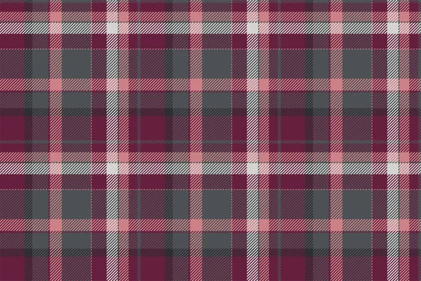 Vetor Padrão Xadrez Sem Costura Tartan Scotland Tecido Fundo Retro —  Vetores de Stock