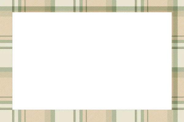 复古帧向量 苏格兰边境图案复古风格 漂亮的空背景 模板的照片 鞑靼格子花饰物 — 图库矢量图片