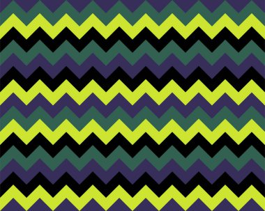 Zigzag deseni pürüzsüz. Zig zag arkaplan rengi. Vektör soyut tasarımı.