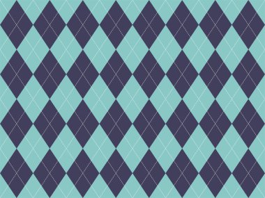 Argyle deseni kusursuz. Kumaş dokusu arka planı. Klasik argill vektör süslemesi.