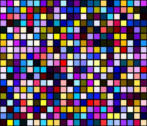 Mosaico Color Fondo Colorido Patrón Sin Costura Abstracto Ilustración Vectorial — Archivo Imágenes Vectoriales