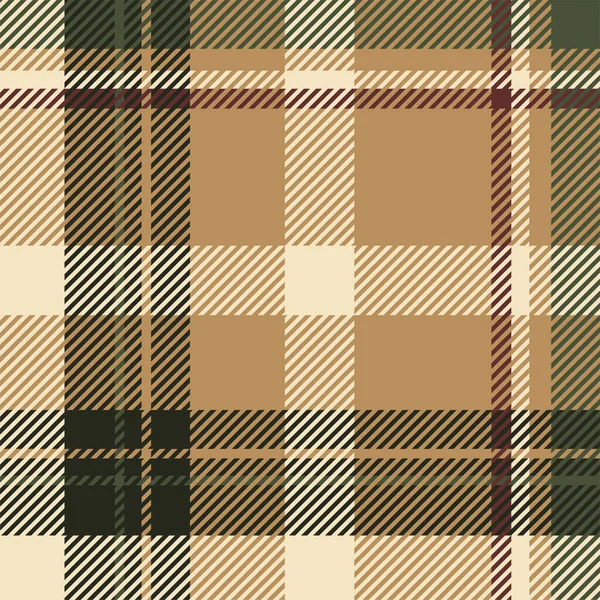 Vetor Padrão Xadrez Sem Costura Tartan Scotland Tecido Fundo Retro — Vetor de Stock