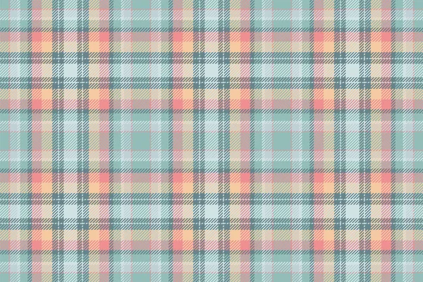 Vecteur Motif Carreaux Écossais Tartan Sans Couture Tissu Fond Rétro — Image vectorielle