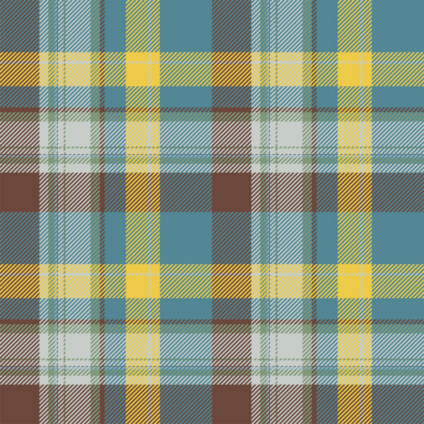 Tartan scotland seamless plaid pattern vector. Retro background fabric. Vintage check color square geometric texture for textile print, wrapping paper, gift card, wallpaper flat design.