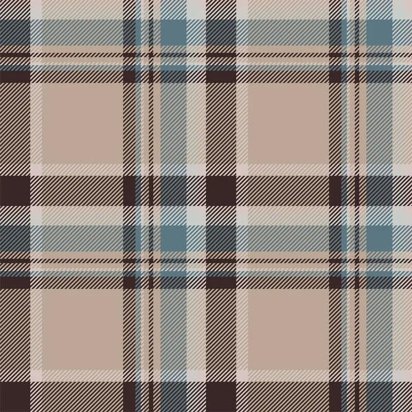 Tartan Scotland Nahtlos Karierte Muster Vektor Retro Hintergrund Stoff Vintage — Stockvektor