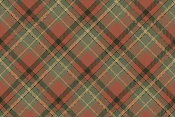 Tartan Scotland Seamless Plaid 빈티지는 인쇄에 네모난 기하학적 포장지 디자인을 — 스톡 벡터