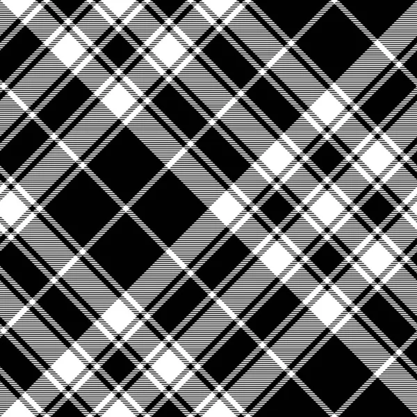 Orgullo Escocia Tartán Diagonal Patrón Sin Costuras Cuadros Ilustración Vectorial — Vector de stock