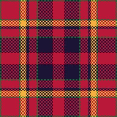 Piksel arkaplan vektör tasarımı. Modern, pürüzsüz desenli ekose. Kare kumaş. Tartan İskoç tekstili. Güzellik rengi süsleri..