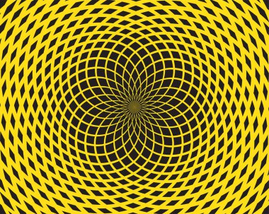 Soyut arkaplan. Renk ışınları ve süs deseni. Vektör arkaplan şablonu.