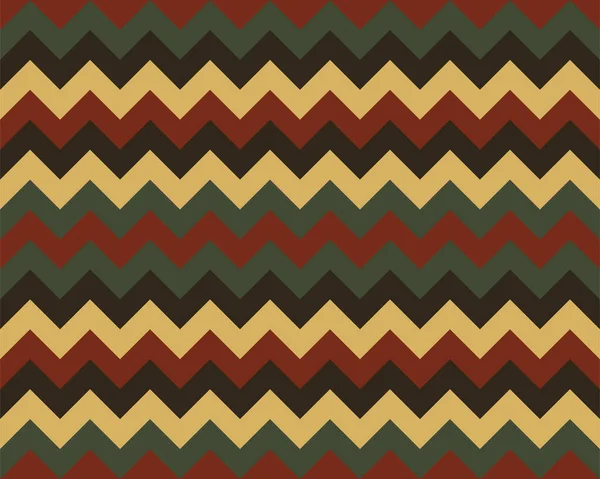 Patrón Zigzag Sin Costuras Zig Zag Color Fondo Diseño Abstracto — Archivo Imágenes Vectoriales