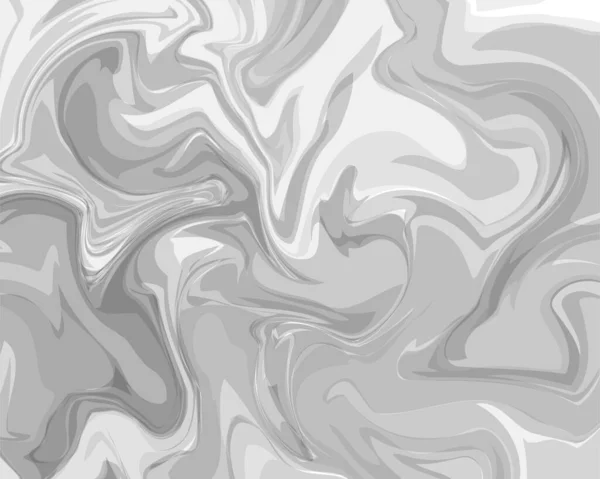 Moderne Abstracte Vloeibare Achtergrond Kleur Vloeistof Verf Dynamisch Concept Sjabloon — Stockvector