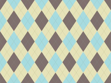 Argyle deseni kusursuz. Kumaş dokusu arka planı. Klasik argill vektör süslemesi.
