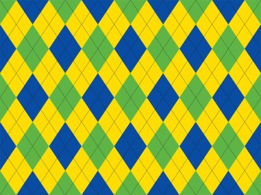 Argyle deseni kusursuz. Kumaş dokusu arka planı. Klasik argill vektör süslemesi.