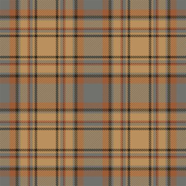 Tartan İskoçya kusursuz ekose desenli taşıyıcı. Retro arkaplan kumaşı. Tekstil baskısı, ambalaj kağıdı, hediye kartı, duvar kağıdı düz tasarım için klasik denetim renk kare geometrik dokusu.