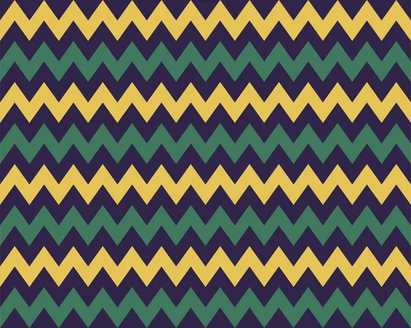 ジグザグパターンシームレス ジグザグの背景色 ベクトル抽象デザイン — ストックベクタ