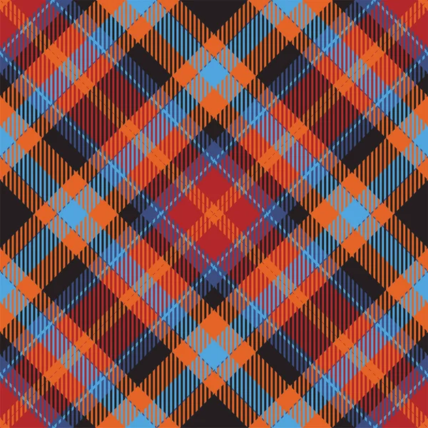 Tartan Scotland Seamless Plaid 빈티지는 인쇄에 네모난 기하학적 포장지 디자인을 — 스톡 벡터