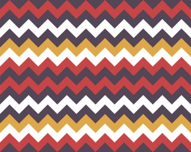 Zigzag deseni pürüzsüz. Zig zag arkaplan rengi. Vektör soyut tasarımı.