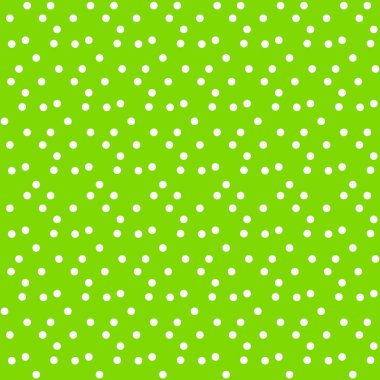 Parlak yeşil yaz arkaplan rastgele daireler vektörsüz desen