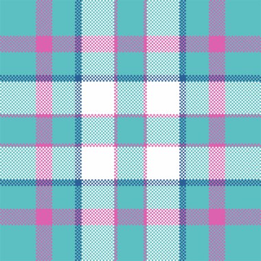 Piksel arkaplan vektör tasarımı. Modern, pürüzsüz desenli ekose. Kare kumaş. Tartan İskoç tekstili. Güzellik rengi süsleri..