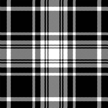Piksel arkaplan vektör tasarımı. Modern, pürüzsüz desenli ekose. Kare kumaş. Tartan İskoç tekstili. Güzellik rengi süsleri..