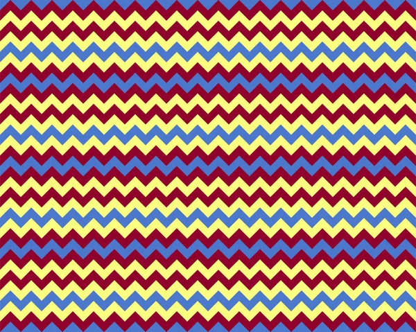 Patrón Zigzag Sin Costuras Zig Zag Color Fondo Diseño Abstracto — Archivo Imágenes Vectoriales