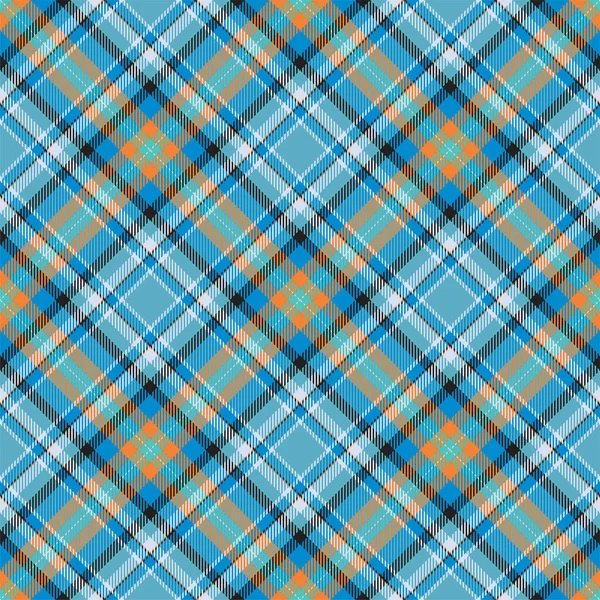 Tartan Scotland Seamless Plaid Pattern Vector Retro Background Fabric Vintage — Stock Vector