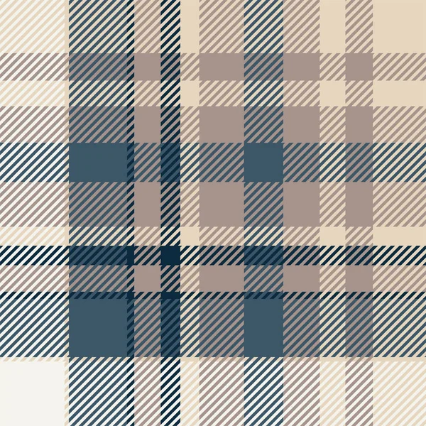 Tartan Scotland Seamless Plaid Pattern Vector Retro Background Fabric Vintage — Stock Vector