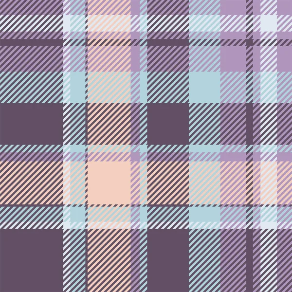 Tartan Scotland Seamless Plaid Pattern Vector Retro Background Fabric Vintage — Stock Vector