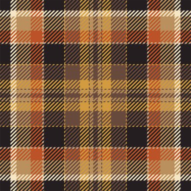 Tartan İskoçya kusursuz ekose desenli taşıyıcı. Retro arkaplan kumaşı. Tekstil baskısı, ambalaj kağıdı, hediye kartı, duvar kağıdı düz tasarım için klasik denetim renk kare geometrik dokusu.