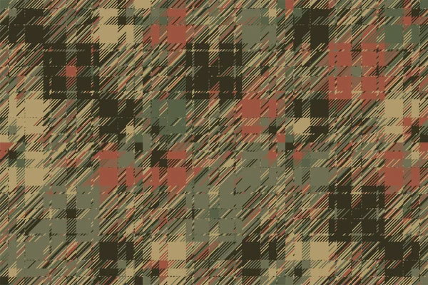 Fondo Fallo Moderno Vector Patrón Abstracto Geométrico Color Líneas Daños — Archivo Imágenes Vectoriales