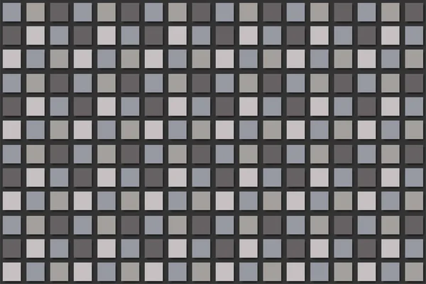 Mosaico Moderno Vector Patrón Fondo Sin Costuras — Archivo Imágenes Vectoriales