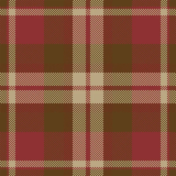 Pixel Achtergrond Vector Ontwerp Moderne Naadloze Patroon Plaid Vierkante Textuur — Stockvector