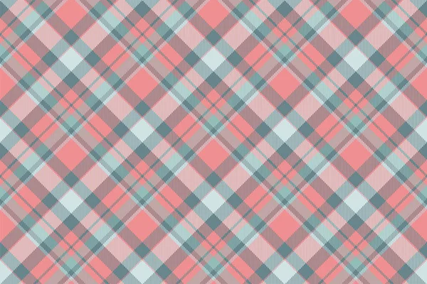 Tartan Scotland Nahtlos Karierte Muster Vektor Retro Hintergrund Stoff Vintage — Stockvektor