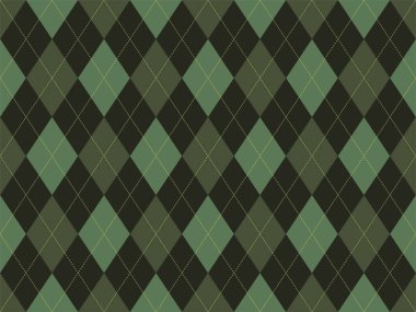 Argyle deseni kusursuz. Kumaş dokusu arka planı. Klasik argill vektör süslemesi.