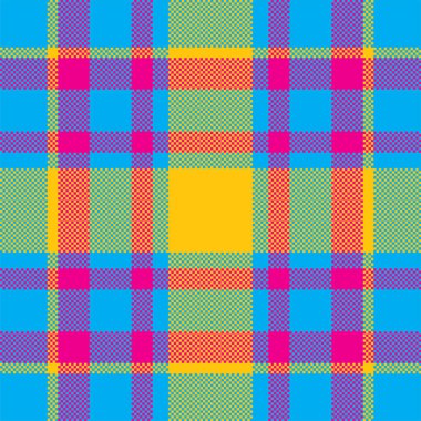 Piksel arkaplan vektör tasarımı. Modern, pürüzsüz desenli ekose. Kare kumaş. Tartan İskoç tekstili. Güzellik rengi süsleri..