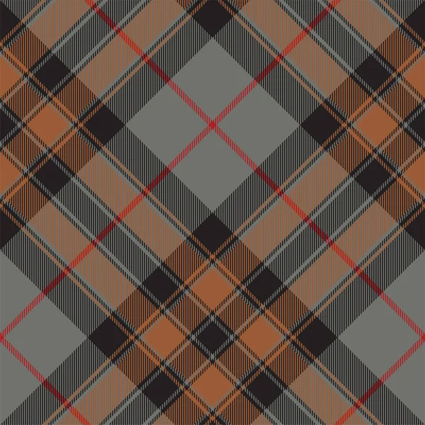 Abstract Tartan Naadloos Patroon Vectorillustratie — Stockvector