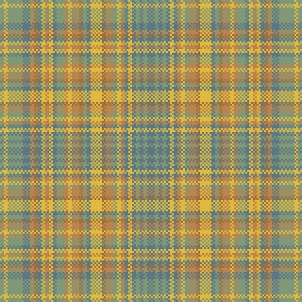 Tartan Plaid Modello Senza Soluzione Continuità Stampa Texture Tessuto Controlla — Vettoriale Stock