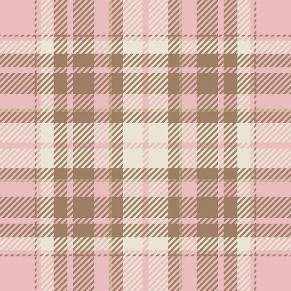 Vecteur Motif Carreaux Écossais Tartan Sans Couture Tissu Fond Rétro — Image vectorielle